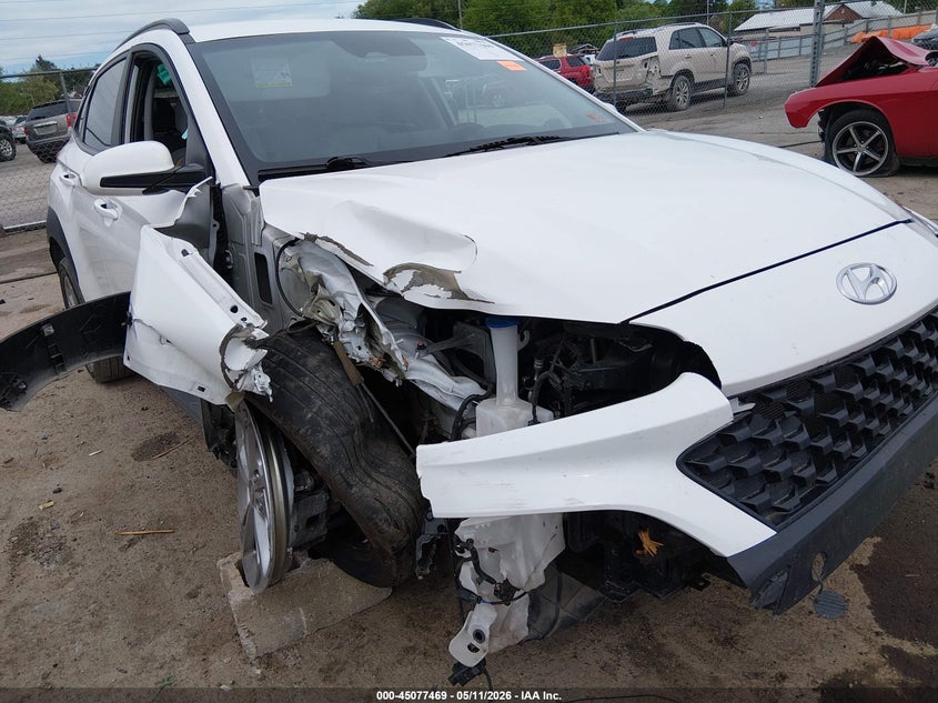 2023 Hyundai Kona VIN KM8K62AB7PU027682 IAAI salvage auction — FRONT END, Salvage (West Virginia), sold $2,600 on 2026-07-09 (photo 6)