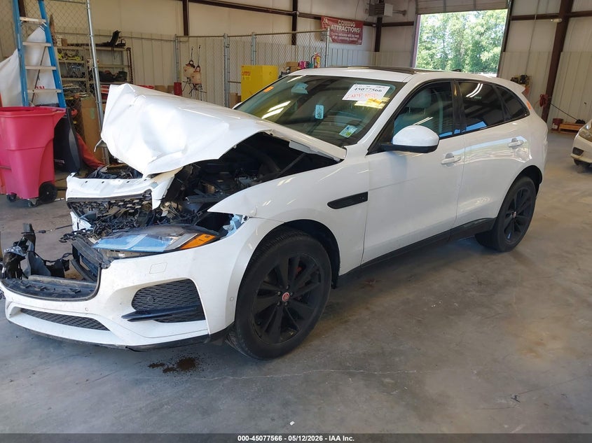 2021 Jaguar F-pace VIN SADCJ2EX7MA683069 IAAI salvage auction — BIO HAZARD, Salvage (Louisiana), sold $2,350 on 2026-07-27 (photo 2)