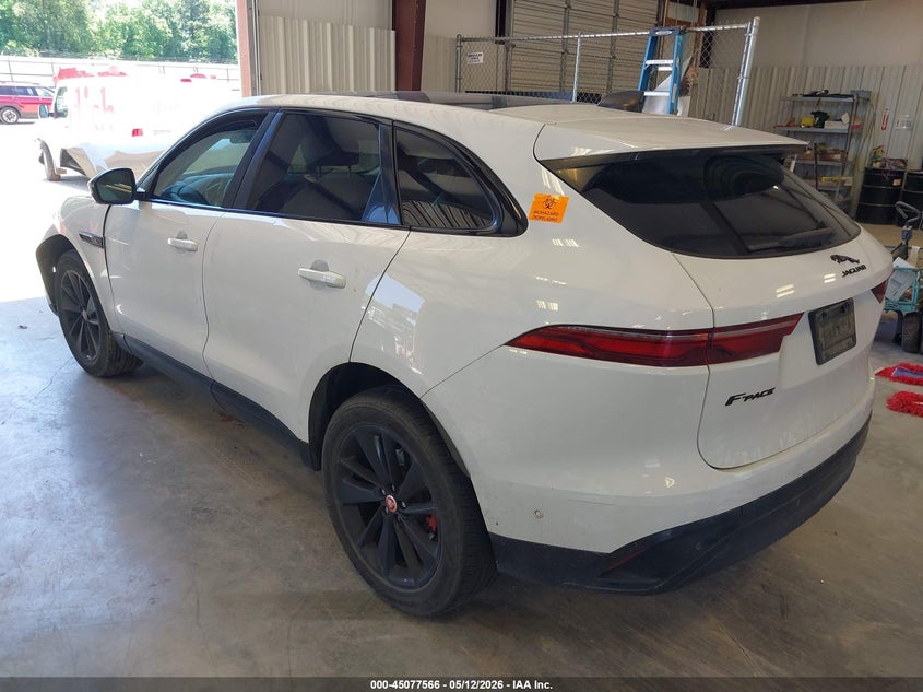 2021 Jaguar F-pace VIN SADCJ2EX7MA683069 IAAI salvage auction — BIO HAZARD, Salvage (Louisiana), sold $2,350 on 2026-07-27 (photo 3)