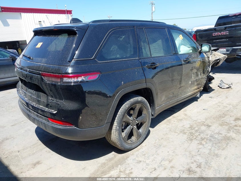 2024 Jeep Grand cherokee VIN 1C4RJHBG8RC702396 IAAI salvage auction — FRONT END, Salvage (California), sold $4,650 on 2026-07-09 (photo 4)