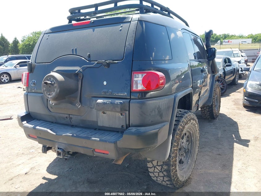 2008 Toyota Fj cruiser VIN JTEBU11F680104604 IAAI salvage auction — LEFT & RIGHT, Clear (Oklahoma), sold $5,200 on 2026-07-08 (photo 4)