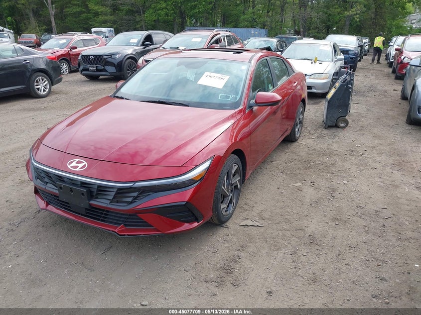 2024 Hyundai Elantra VIN KMHLS4DG6RU829257 IAAI salvage auction — UNKNOWN, Mv-907A (New York), sold $3,400 on 2026-07-28 (photo 2)
