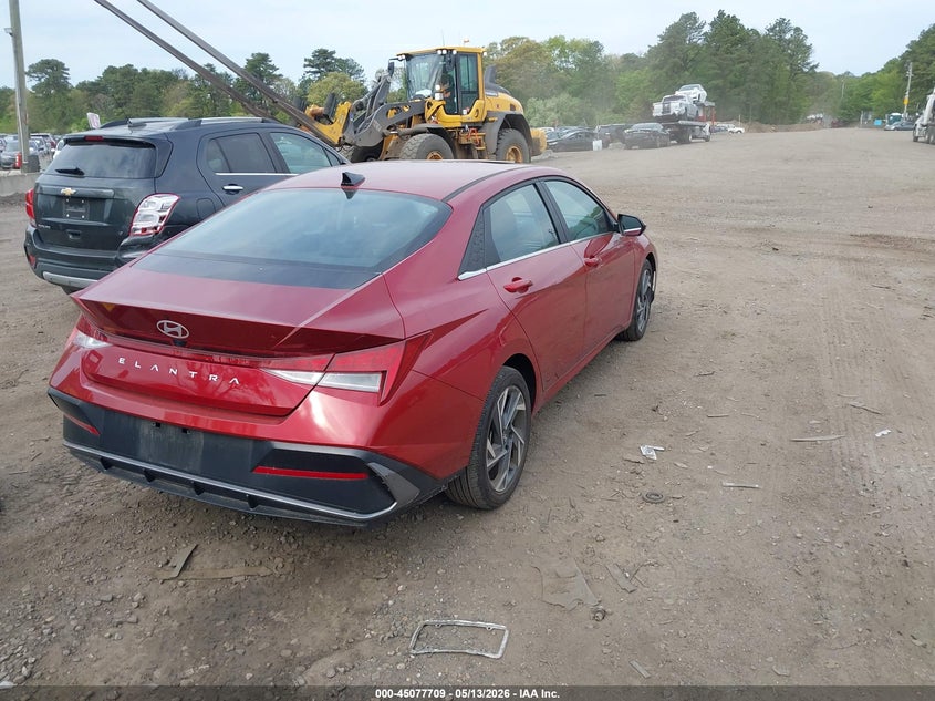 2024 Hyundai Elantra VIN KMHLS4DG6RU829257 IAAI salvage auction — UNKNOWN, Mv-907A (New York), sold $3,400 on 2026-07-28 (photo 4)