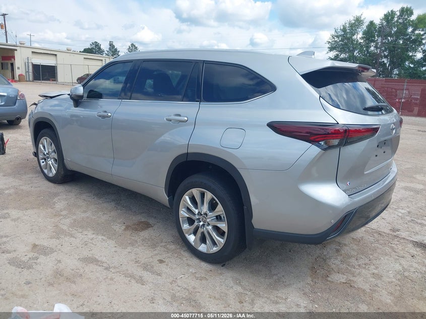 2025 Toyota VIN 5TDXBRCH1SS686130 IAAI salvage auction — FRONT END, Original (Texas), sold $24,750 on 2026-07-09 (photo 3)