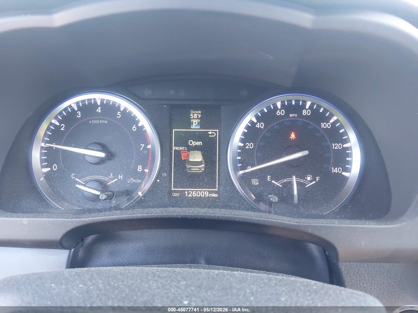 2014 Toyota Highlander VIN 5TDJKRFH2ES025891 IAAI salvage auction — FRONT & REAR, Salvage (Virginia), sold $5,600 on 2026-07-17 (photo 7)
