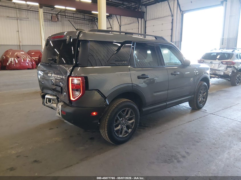 2025 Ford Bronco sport VIN 3FMCR9BN0SRE87683 IAAI salvage auction — REAR END, Salvage (Oregon), sold $8,500 on 2026-07-23 (photo 4)