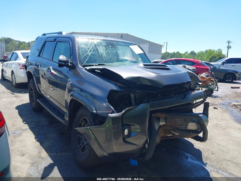 2021 Toyota 4runner VIN JTERU5JR0M5932757 IAAI salvage auction — FRONT END, Salvage (North Carolina), sold $6,750 on 2026-07-23 (photo 1)
