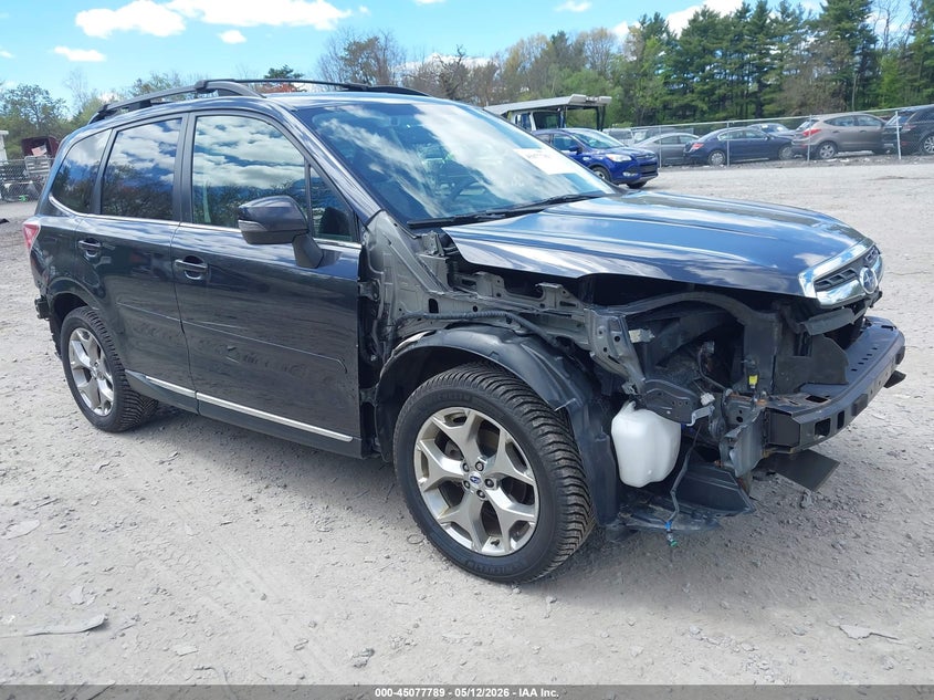 2018 Subaru Forester VIN JF2SJAWC0JH471292 IAAI salvage auction — FRONT & REAR, Mv-907A (New York), sold $1,250 on 2026-07-07 (photo 1)