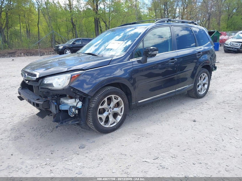 2018 Subaru Forester VIN JF2SJAWC0JH471292 IAAI salvage auction — FRONT & REAR, Mv-907A (New York), sold $1,250 on 2026-07-07 (photo 2)