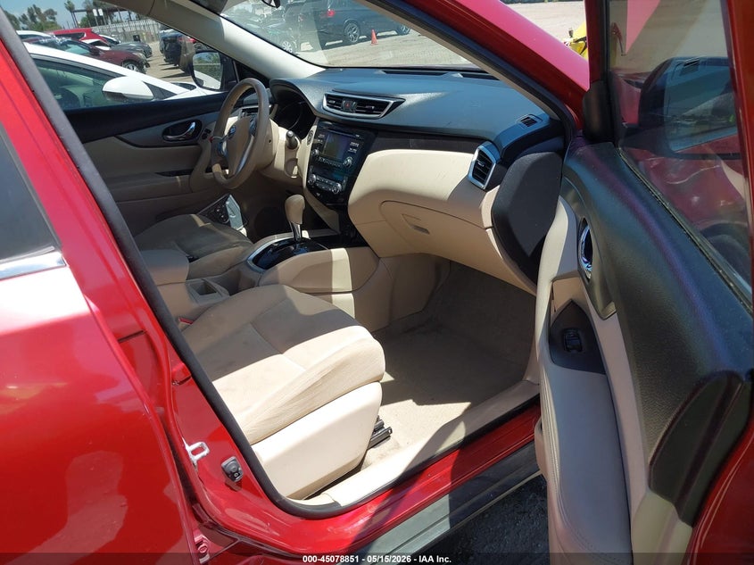 2015 Nissan Rogue VIN KNMAT2MT8FP559551 IAAI salvage auction — RIGHT FRONT, Salvage (California), sold $1,150 on 2026-07-21 (photo 5)
