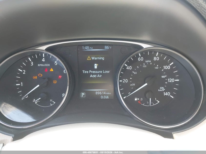 2015 Nissan Rogue VIN KNMAT2MT8FP559551 IAAI salvage auction — RIGHT FRONT, Salvage (California), sold $1,150 on 2026-07-21 (photo 7)