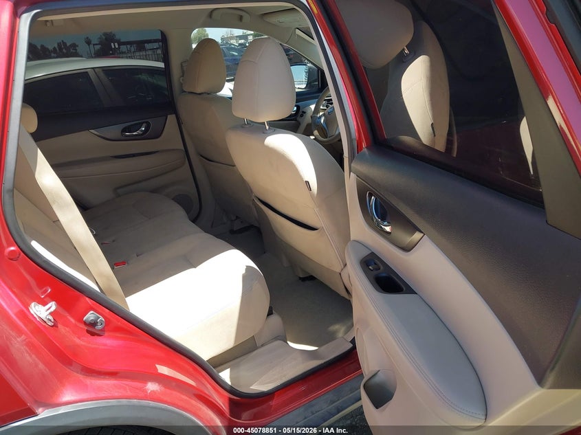 2015 Nissan Rogue VIN KNMAT2MT8FP559551 IAAI salvage auction — RIGHT FRONT, Salvage (California), sold $1,150 on 2026-07-21 (photo 8)