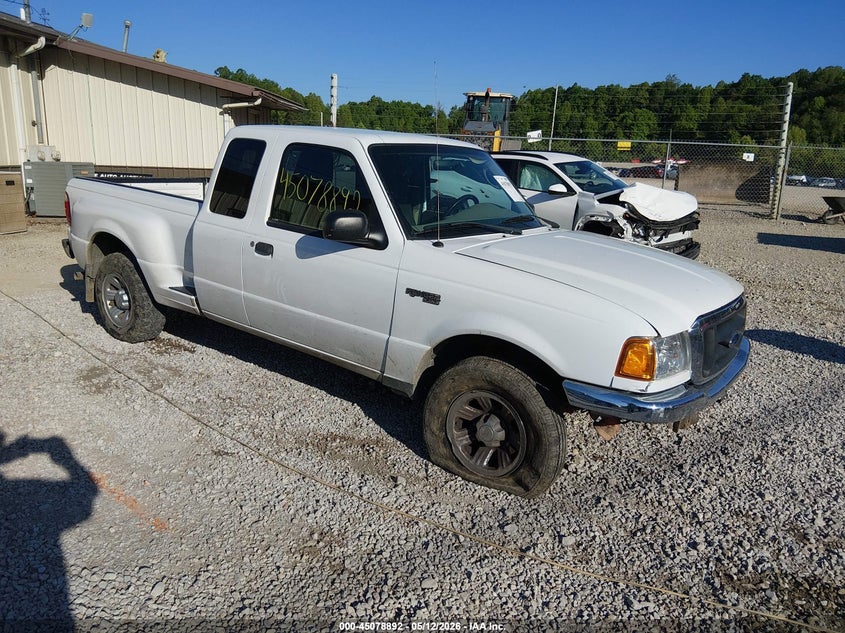 2004 Ford Ranger VIN 1FTYR44U14PA49749 IAAI salvage auction — FRONT END, Salvage (Kentucky), sold $750 on 2026-07-09 (photo 1)