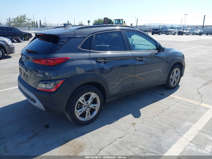 2023 Hyundai Kona VIN KM8K6CABXPU997127 IAAI salvage auction — FRONT END, Salvage (California), sold $4,350 on 2026-07-06 (photo 4)