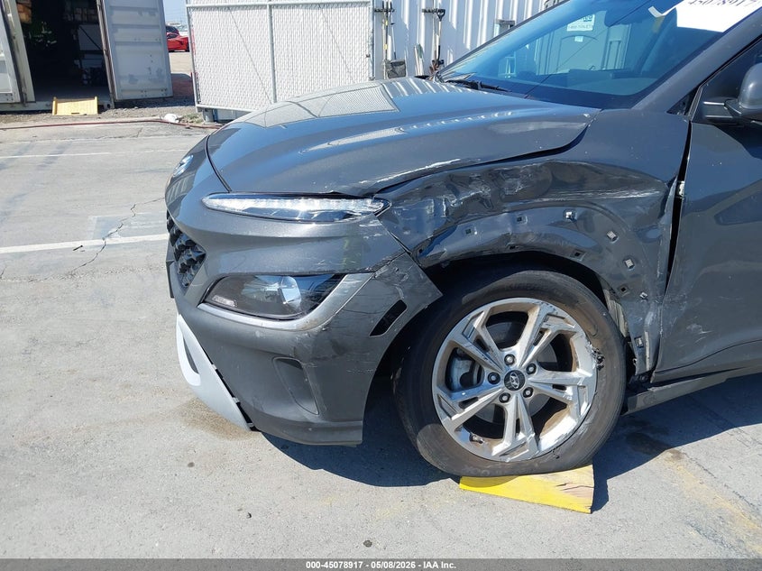 2023 Hyundai Kona VIN KM8K6CABXPU997127 IAAI salvage auction — FRONT END, Salvage (California), sold $4,350 on 2026-07-06 (photo 6)