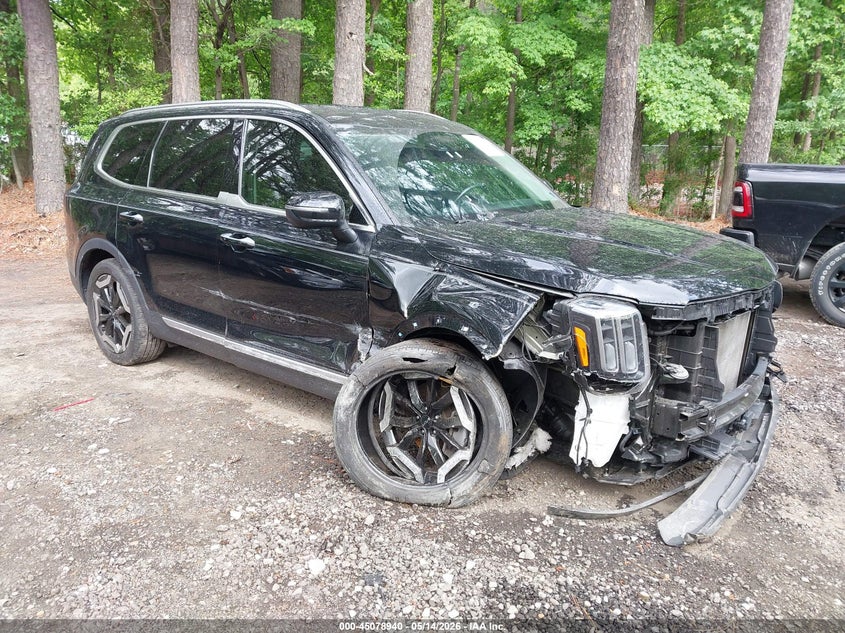 2023 Kia Telluride VIN 5XYP64GC8PG376101 IAAI salvage auction — FRONT END, Salvage (Virginia), sold $375 on 2026-07-28 (photo 1)