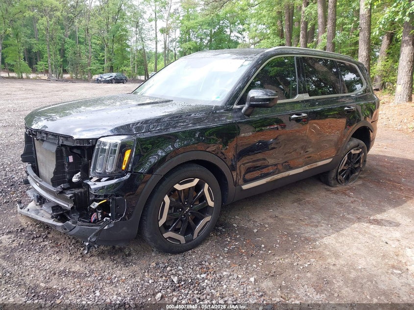 2023 Kia Telluride VIN 5XYP64GC8PG376101 IAAI salvage auction — FRONT END, Salvage (Virginia), sold $375 on 2026-07-28 (photo 2)