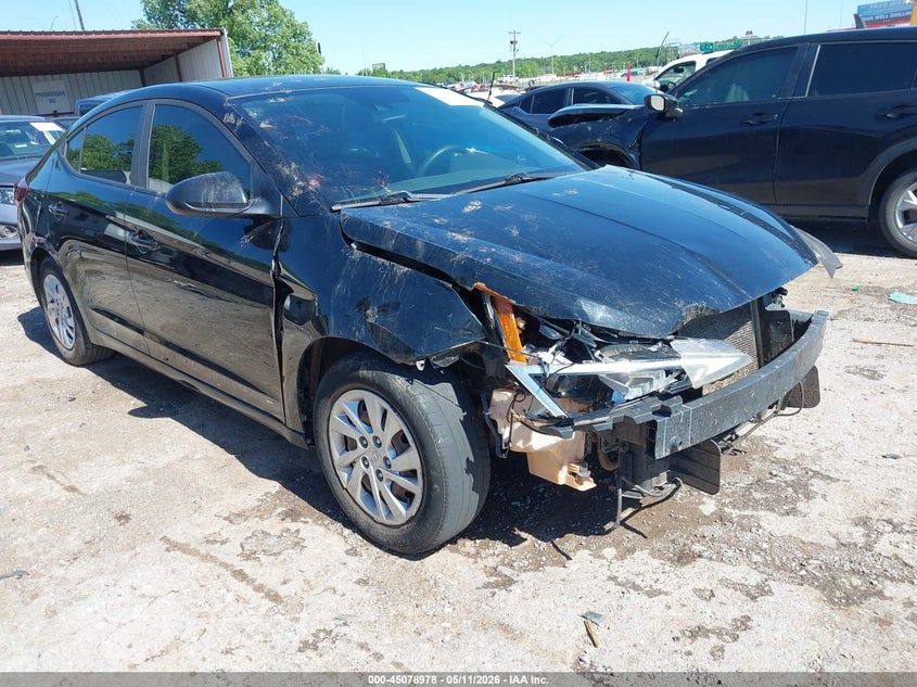 2020 Hyundai Elantra VIN KMHD74LF2LU925330 IAAI salvage auction — FRONT & REAR, Clear (Oklahoma), sold $1,850 on 2026-07-08 (photo 1)
