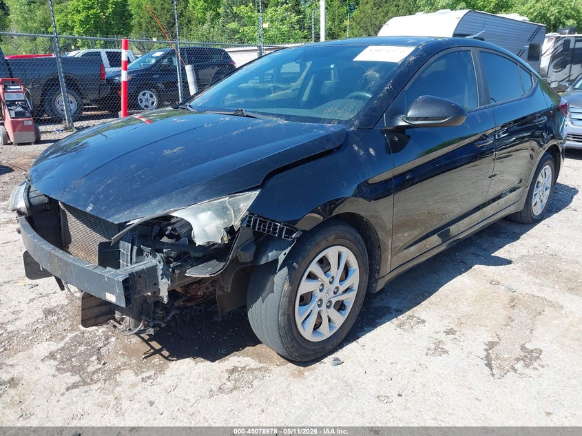 2020 Hyundai Elantra VIN KMHD74LF2LU925330 IAAI salvage auction — FRONT & REAR, Clear (Oklahoma), sold $1,850 on 2026-07-08 (photo 2)