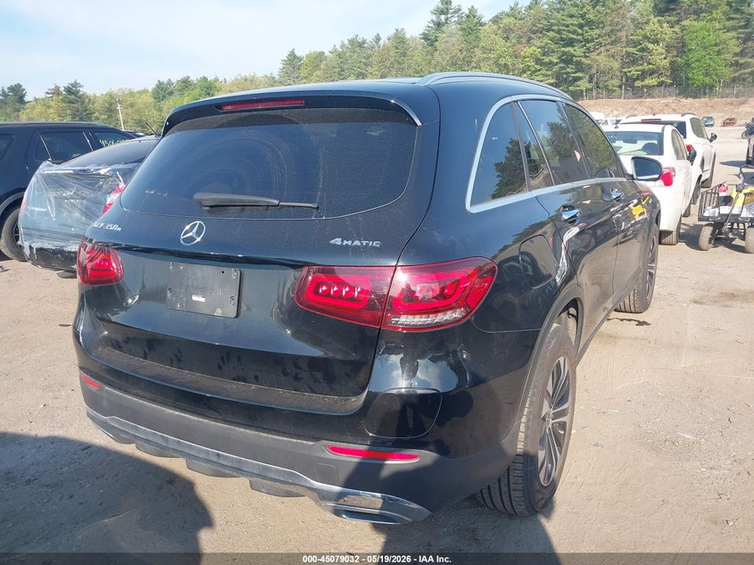 2020 Mercedes-benz Glc VIN W1N0G5DB5LF800730 IAAI salvage auction — REAR END, Salvage (Massachusetts), sold $12,800 on 2026-07-10 (photo 4)