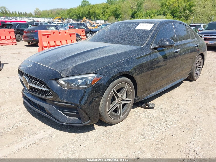 2022 Mercedes-benz C-klasse VIN W1KAF4HB5NR053513 IAAI salvage auction — REAR END, Salvage (Illinois), sold $20,100 on 2026-07-22 (photo 2)