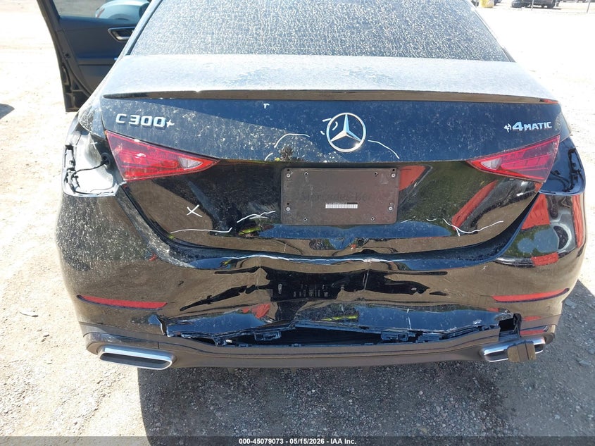 2022 Mercedes-benz C-klasse VIN W1KAF4HB5NR053513 IAAI salvage auction — REAR END, Salvage (Illinois), sold $20,100 on 2026-07-22 (photo 6)