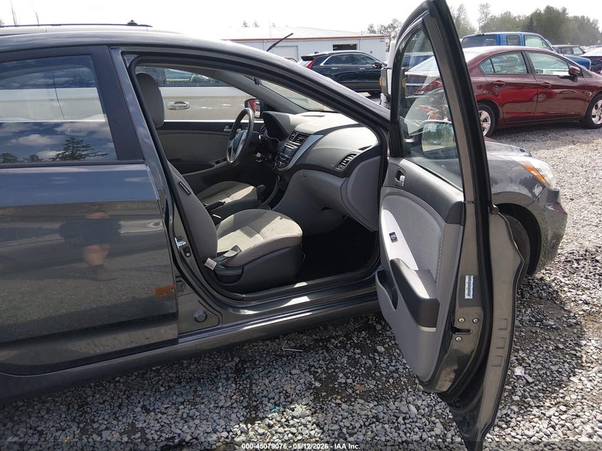 2012 Hyundai Accent VIN KMHCT4AE8CU045086 IAAI salvage auction — THEFT, Bill Of Sale (Washington), sold $575 on 2026-07-08 (photo 5)