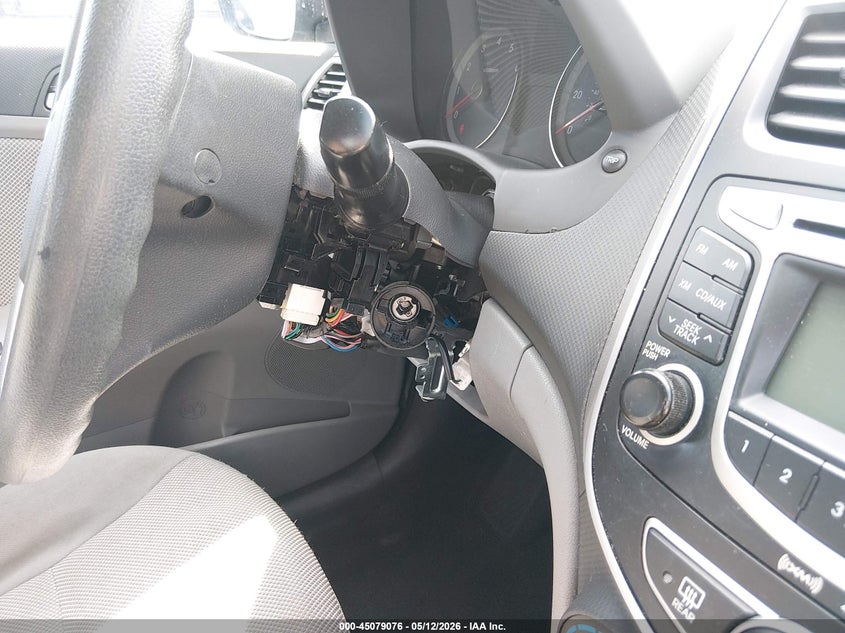 2012 Hyundai Accent VIN KMHCT4AE8CU045086 IAAI salvage auction — THEFT, Bill Of Sale (Washington), sold $575 on 2026-07-08 (photo 6)
