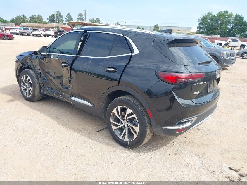 2023 Buick Envision VIN LRBFZNR49PD025953 IAAI salvage auction — SIDE, Salvage Title, sold $4,750 on 2026-07-12 (photo 3)