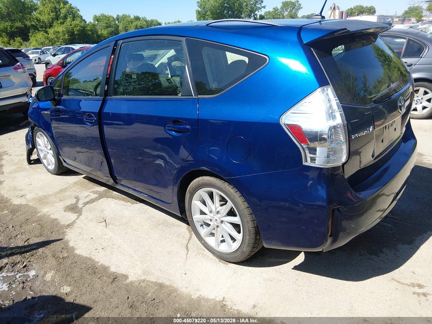 2013 Toyota Prius v VIN JTDZN3EU1D3211184 IAAI salvage auction — FRONT END, Salvage (Missouri), sold $2,200 on 2026-07-22 (photo 3)
