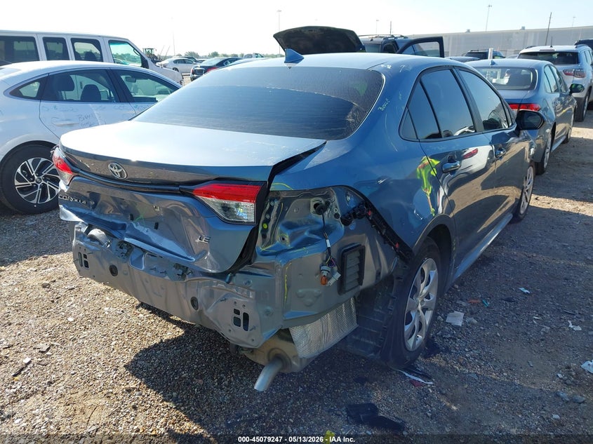 2025 Toyota Corolla VIN 5YFB4MDE8SP346462 IAAI salvage auction — REAR END, Original (Texas), sold $6,350 on 2026-07-20 (photo 4)