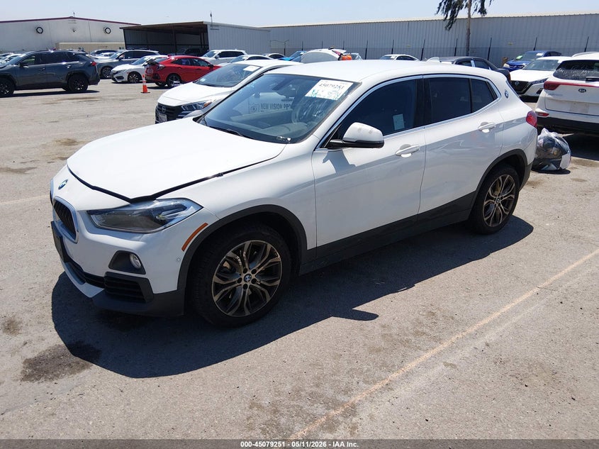 2018 BMW X2 VIN WBXYJ5C37JEF75001 IAAI salvage auction — FRONT END, Salvage Title, sold $3,150 on 2026-08-27 (photo 2)