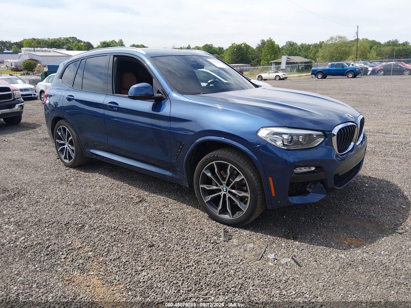 2019 BMW X3 VIN 5UXTR7C57KLF31329 IAAI salvage auction — REAR END, Clear (South Carolina), sold $10,400 on 2026-07-07 (photo 1)