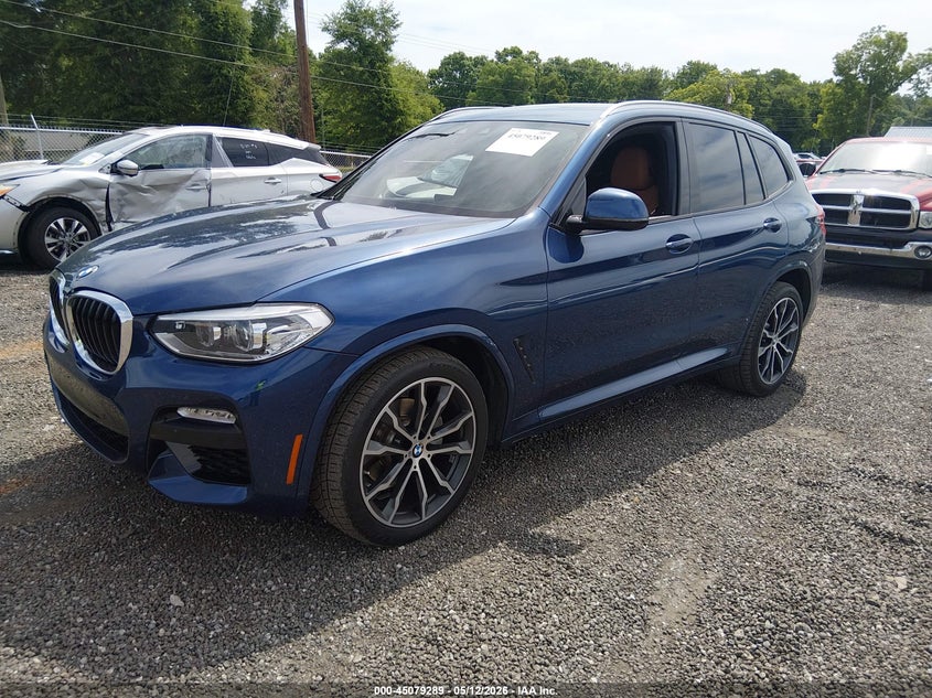 2019 BMW X3 VIN 5UXTR7C57KLF31329 IAAI salvage auction — REAR END, Clear (South Carolina), sold $10,400 on 2026-07-07 (photo 2)