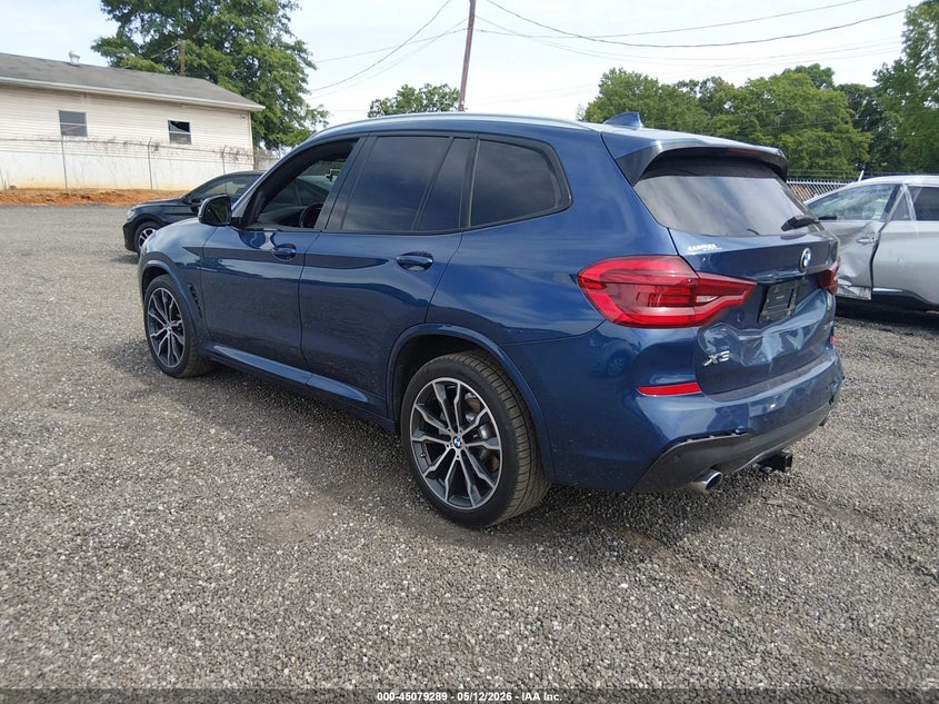 2019 BMW X3 VIN 5UXTR7C57KLF31329 IAAI salvage auction — REAR END, Clear (South Carolina), sold $10,400 on 2026-07-07 (photo 3)