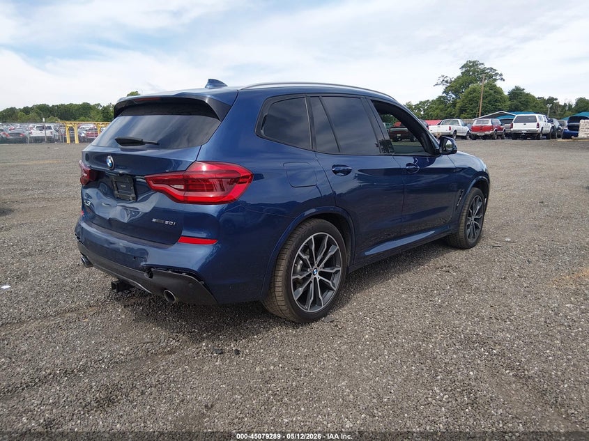2019 BMW X3 VIN 5UXTR7C57KLF31329 IAAI salvage auction — REAR END, Clear (South Carolina), sold $10,400 on 2026-07-07 (photo 4)