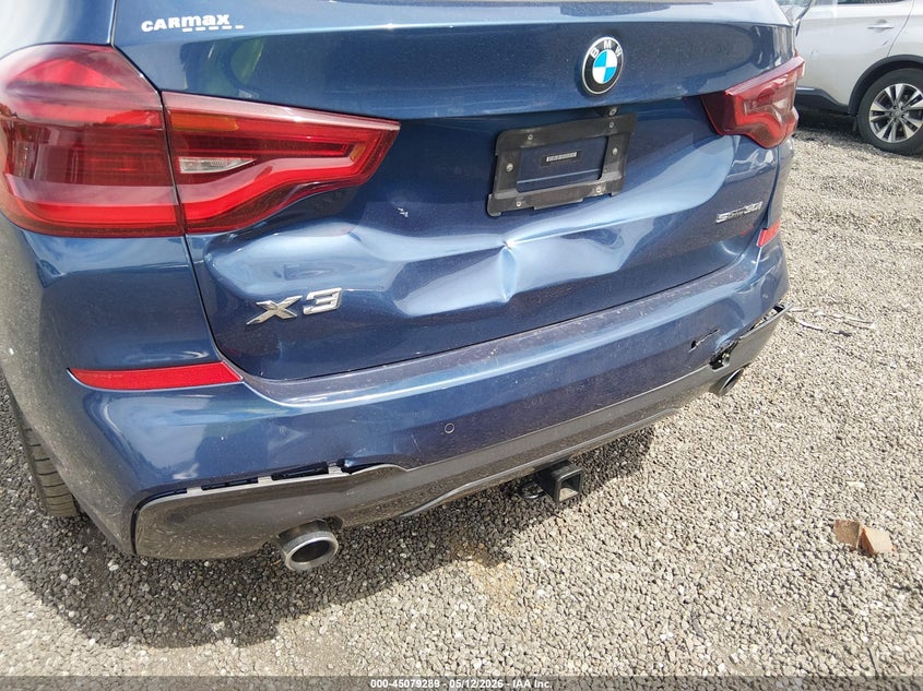 2019 BMW X3 VIN 5UXTR7C57KLF31329 IAAI salvage auction — REAR END, Clear (South Carolina), sold $10,400 on 2026-07-07 (photo 6)