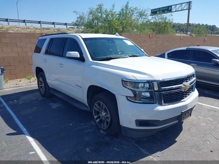 2016 Chevrolet Tahoe VIN 1GNSCBKC8GR361217 IAAI salvage auction — RIGHT FRONT, Salvage (California), sold $6,100 on 2026-07-09 (photo 1)