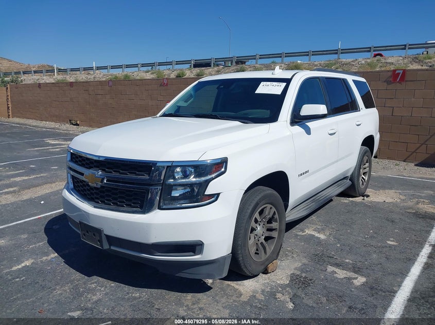 2016 Chevrolet Tahoe VIN 1GNSCBKC8GR361217 IAAI salvage auction — RIGHT FRONT, Salvage (California), sold $6,100 on 2026-07-09 (photo 2)