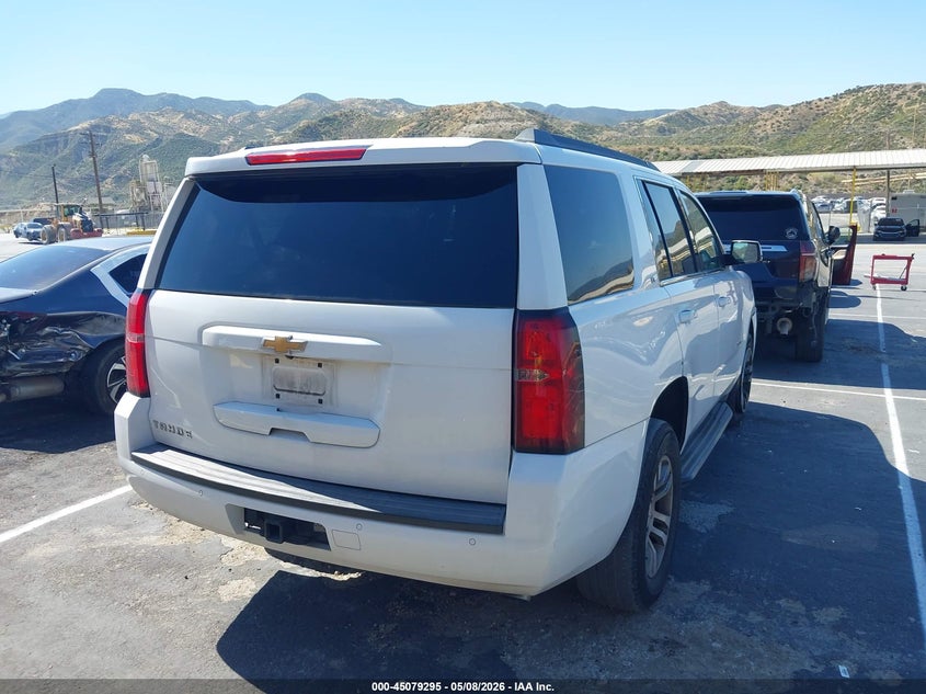 2016 Chevrolet Tahoe VIN 1GNSCBKC8GR361217 IAAI salvage auction — RIGHT FRONT, Salvage (California), sold $6,100 on 2026-07-09 (photo 4)
