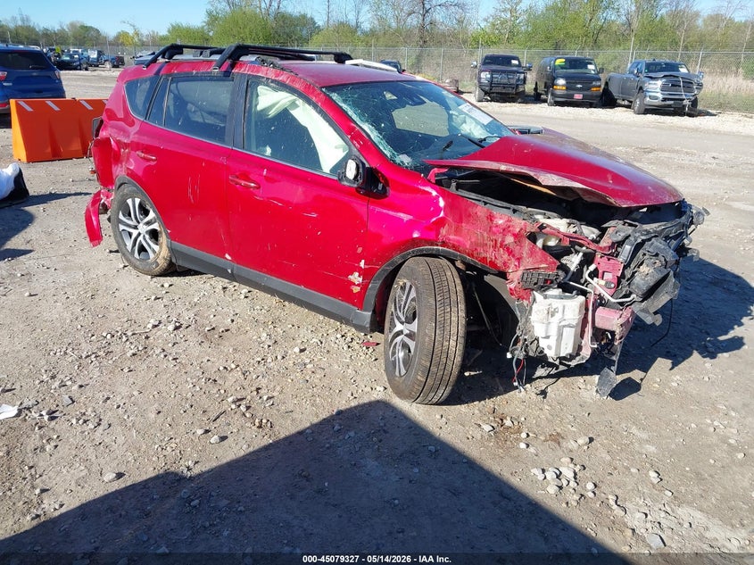 2017 Toyota Rav 4 VIN JTMBFREV5HJ145993 IAAI salvage auction — ROLLOVER, Salvage (Tennessee), sold $525 on 2026-07-30 (photo 1)