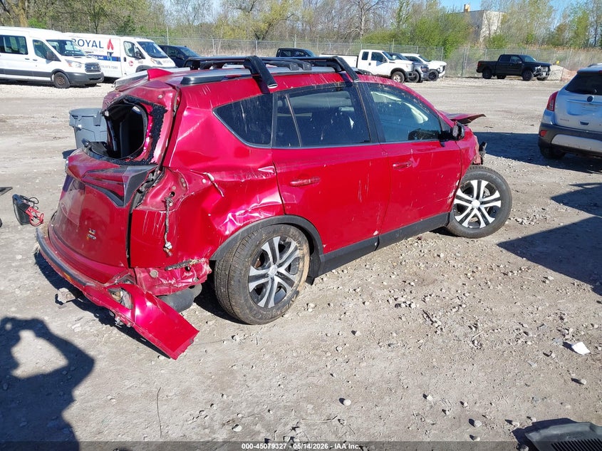 2017 Toyota Rav 4 VIN JTMBFREV5HJ145993 IAAI salvage auction — ROLLOVER, Salvage (Tennessee), sold $525 on 2026-07-30 (photo 4)
