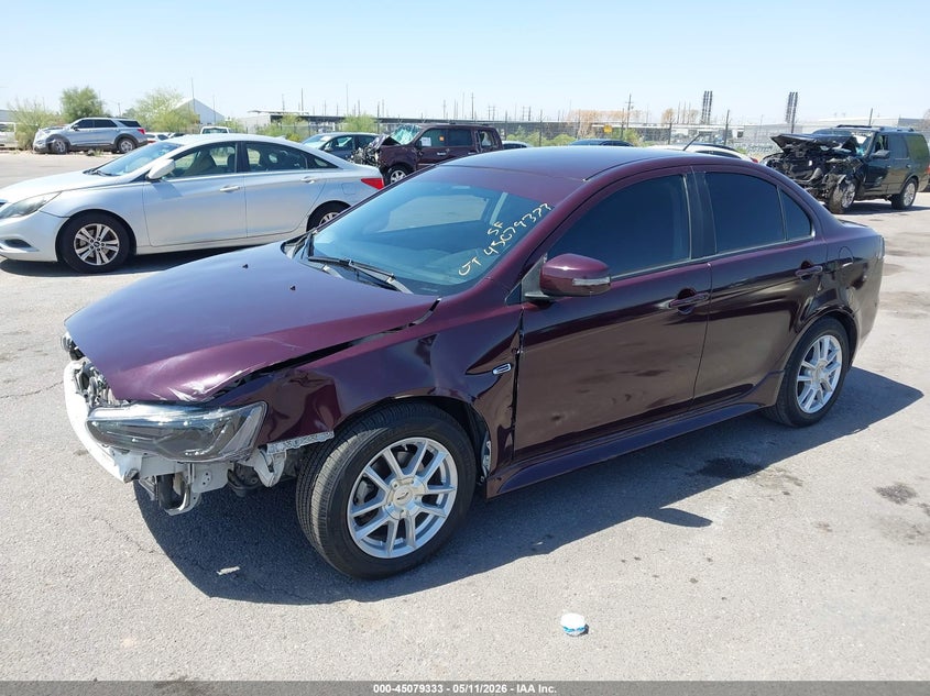 2015 Mitsubishi Lancer VIN JA32U2FU3FU026143 IAAI salvage auction — FRONT END, Salvage (California), sold $1,350 on 2026-07-09 (photo 2)