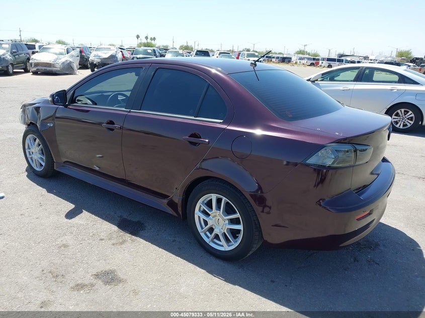 2015 Mitsubishi Lancer VIN JA32U2FU3FU026143 IAAI salvage auction — FRONT END, Salvage (California), sold $1,350 on 2026-07-09 (photo 3)