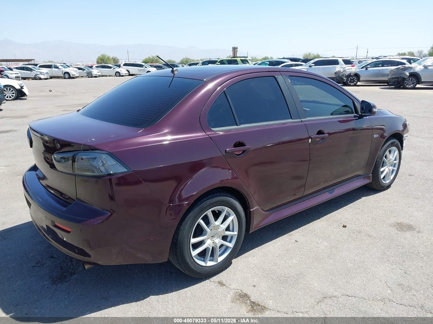 2015 Mitsubishi Lancer VIN JA32U2FU3FU026143 IAAI salvage auction — FRONT END, Salvage (California), sold $1,350 on 2026-07-09 (photo 4)