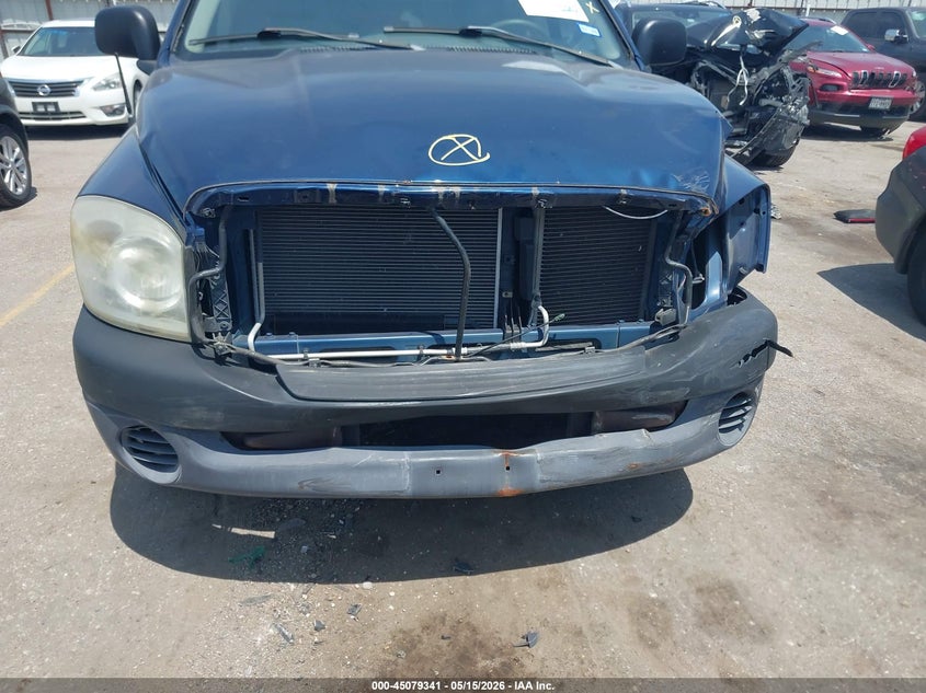 2007 Dodge Ram 1500 VIN 1D7HA16K07J625491 IAAI salvage auction — FRONT END, Original (Texas), sold $2,150 on 2026-07-09 (photo 6)