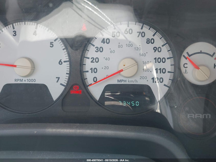 2007 Dodge Ram 1500 VIN 1D7HA16K07J625491 IAAI salvage auction — FRONT END, Original (Texas), sold $2,150 on 2026-07-09 (photo 7)