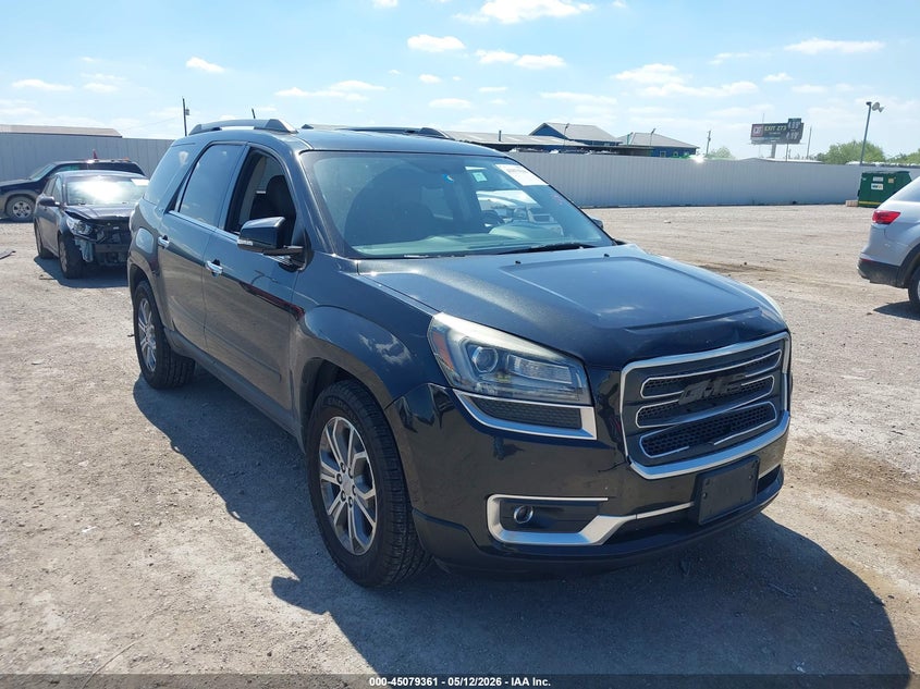 2015 Gmc Acadia VIN 1GKKRRKD0FJ296664 IAAI salvage auction — FRONT END, Salvage (Texas), sold $25 on 2026-07-24 (photo 1)