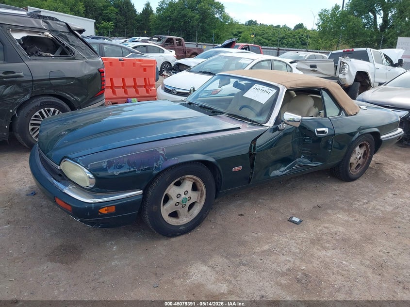 1995 Jaguar Xjs VIN SAJNX2749SC196318 IAAI salvage auction — LEFT SIDE, Clear (Oklahoma), sold $1,750 on 2026-07-15 (photo 2)