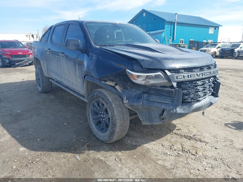 2022 Chevrolet Colorado VIN 1GCGTEEN4N1291711 IAAI salvage auction — RIGHT FRONT, Bill Of Sale (Alaska), sold $8,750 on 2026-07-31 (photo 1)